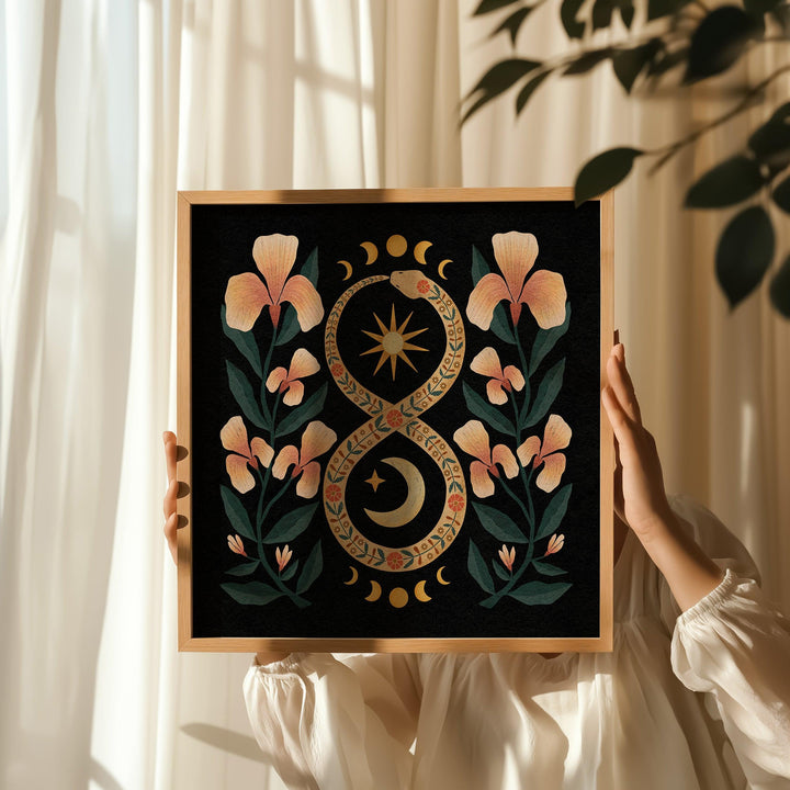 Evening Ouroboros Art Print