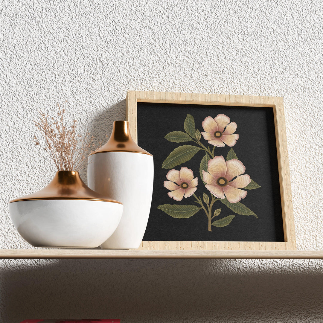 Magnolia Flowers Art Print