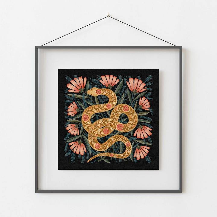 Ophidian Folklore Art Print