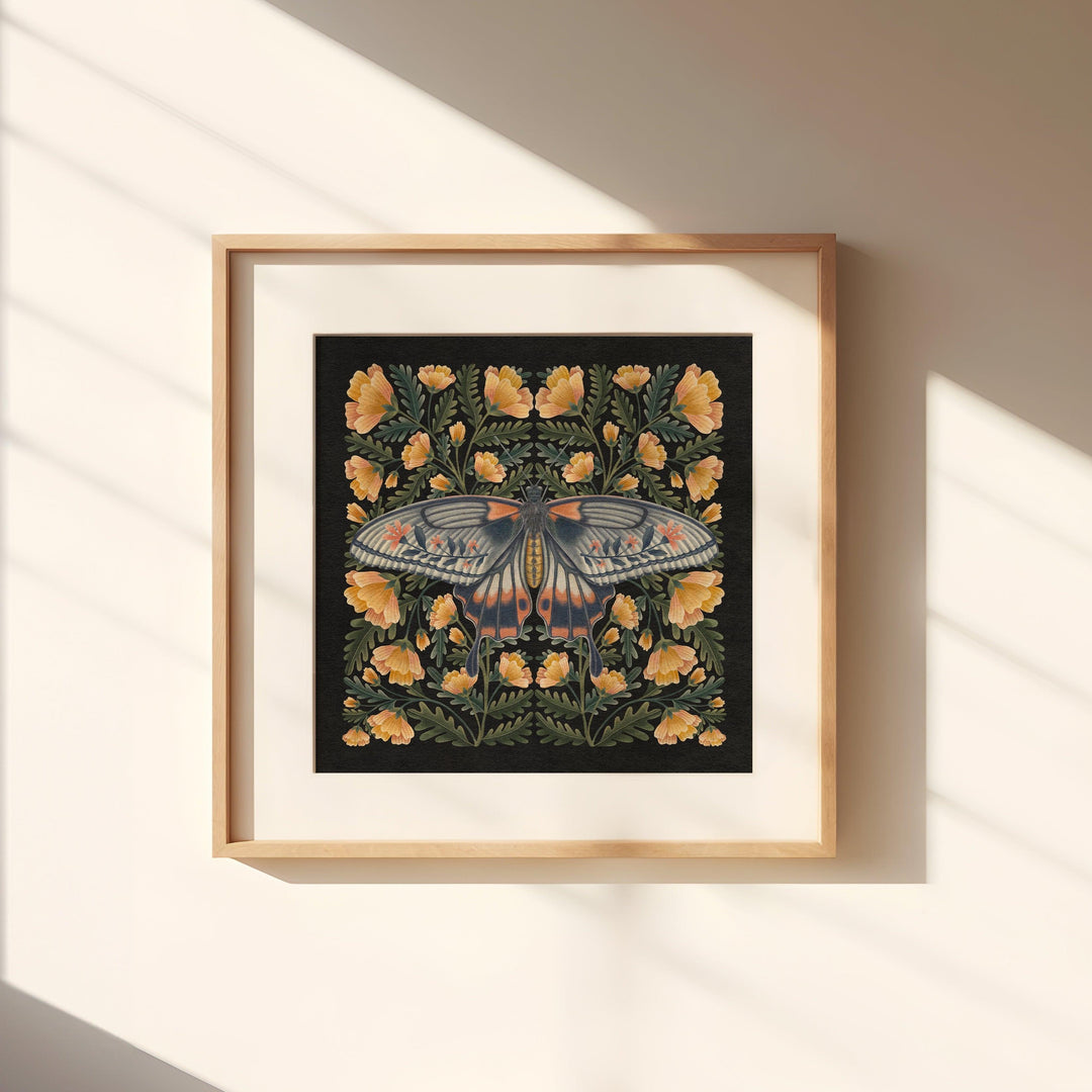 Solstice Moth Art Print