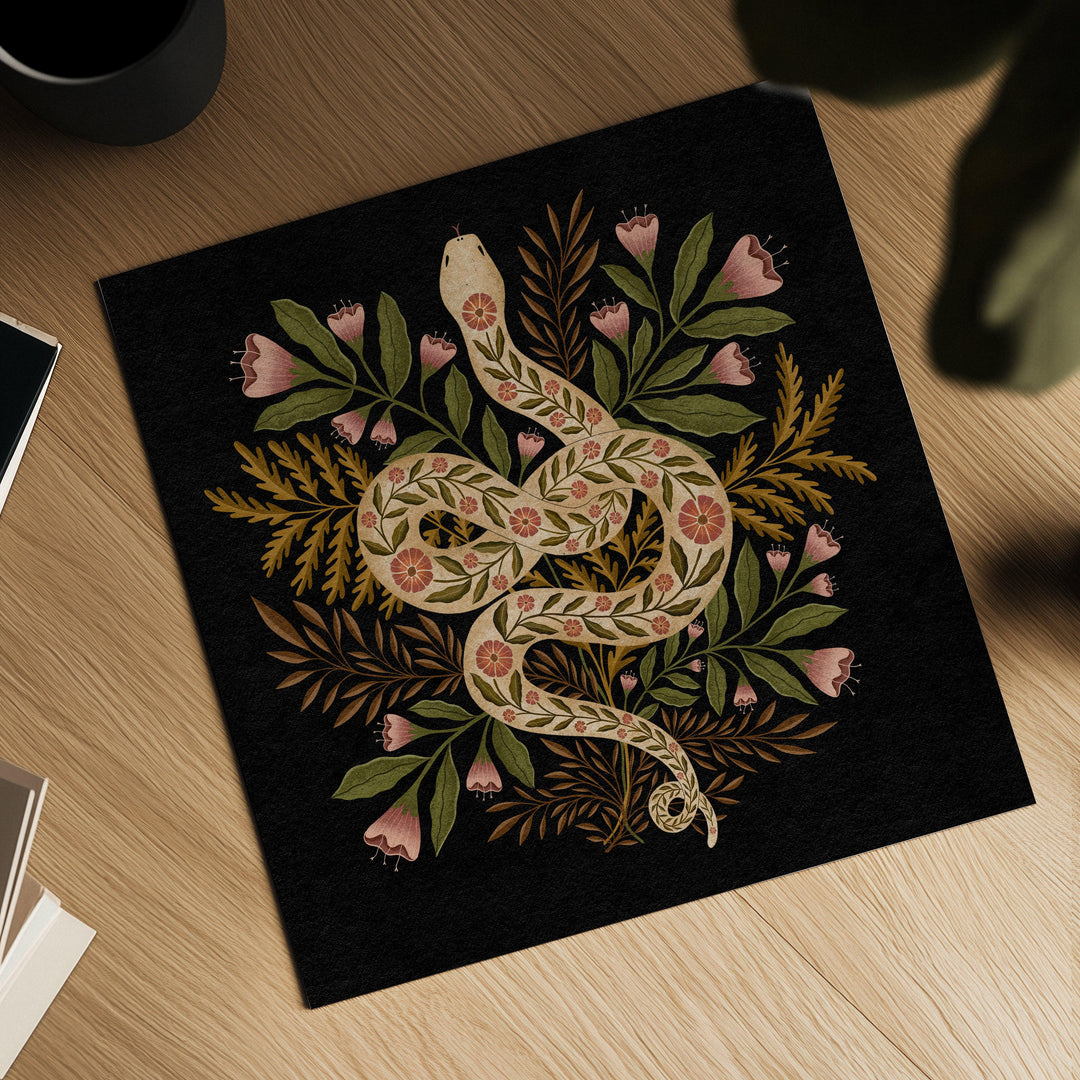 Twilight Serpent Art Print