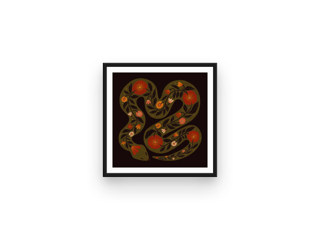 Woodland Snake Art Print - High West Wild